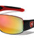 KHAN Color Mirror Shield Sports Wholesale Sunglasses