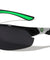 KHAN Semi-Rimless Sports Super Dark Lens Sunglasses Wholesale