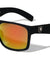 KHAN Classic Soft Rubber Coating Color Mirror Wholesale Sunglasses
