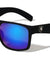 KHAN Classic Soft Rubber Coating Color Mirror Wholesale Sunglasses