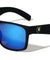 KHAN Classic Soft Rubber Coating Color Mirror Wholesale Sunglasses