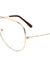 Large Clear Lens Aviators Glasses Wholesale