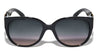 KLEO Lion Head Emblem Temple Fashion Cat Eye Wholesale Sunglasses