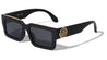 KLEO Rectangle Top Brow Wholesale Sunglasses
