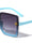 KLEO Extended Rimless Lens Butterfly Wholesale Sunglasses