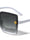 KLEO Extended Rimless Lens Butterfly Wholesale Sunglasses