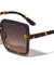 KLEO Extended Rimless Lens Butterfly Wholesale Sunglasses