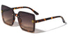 KLEO Extended Rimless Lens Butterfly Wholesale Sunglasses
