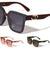 KLEO Oval Lion Emblem Fashion Squared Cat Eye Wholesale Sunglasses