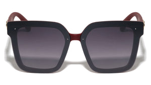 KLEO Oval Lion Emblem Fashion Squared Cat Eye Wholesale Sunglasses