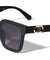 KLEO Oval Lion Emblem Fashion Squared Cat Eye Wholesale Sunglasses