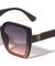 KLEO Temple Texture Pattern Frontal Glitter Fashion Butterfly Wholesale Sunglasses