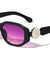 KLEO Temple Coin Lion Emblem Fashion Geometric Wholesale Sunglasses