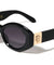 KLEO Lion Logo Hinge Retro Fashion Oval Wholesale Sunglasses