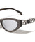 KLEO Riveted Hinge Accent Fashion Cat Eye Wholesale Sunglasses