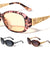 KLEO Flower Temple Cutout Fashion Butterfly Wholesale Sunglasses