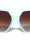 KLEO Coin Emblem Duo-Tone Crystal Color Frame Butterfly Wholesale Sunglasses