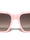 KLEO Geometric Hinge Accent Fashion Squared Cat Eye Wholesale Sunglasses