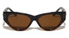 KLEO Coin Lion Emblem Fashion Geometric Cat Eye Wholesale Sunglasses