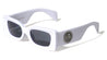 KLEO Large Temple Emblem Coin Wide Butterfly Wholesale Sunglasses