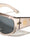 KLEO Oversized Lion Emblem Print One Piece Shield Lens Wholesale Sunglasses