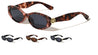KLEO Hinge Coin Emblem Retro Fashion Oval Butterfly Wholesale Sunglasses