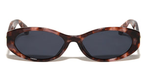 KLEO Hinge Coin Emblem Retro Fashion Oval Butterfly Wholesale Sunglasses