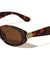 KLEO Hinge Coin Emblem Retro Fashion Oval Butterfly Wholesale Sunglasses