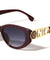 KLEO Hinge Accent Cutout Fashion Cat Eye Wholesale Sunglasses