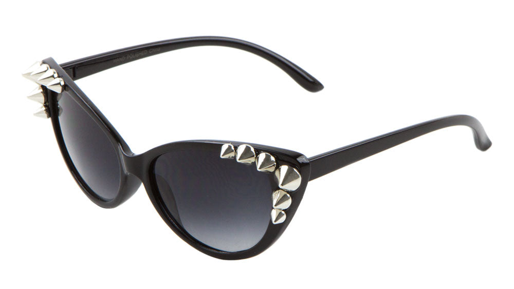 Spike Corner Cat Eye Wholesale Bulk Sunglasses