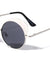 Metal Spring Hinge Retro Round Wholesale Sunglasses
