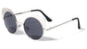 Metal Spring Hinge Retro Round Wholesale Sunglasses