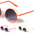 Round Neon Frame Cat Ears Wholesale Bulk Sunglasses