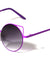Round Neon Frame Cat Ears Wholesale Bulk Sunglasses
