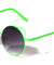 Round Neon Frame Cat Ears Wholesale Bulk Sunglasses