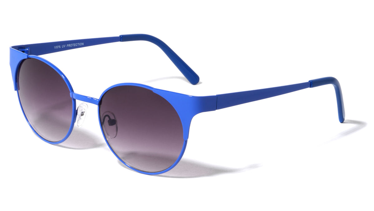 Retro Combination Round Wholesale Sunglasses
