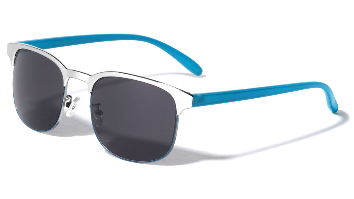 Retro Combination Color Accent Wholesale Sunglasses