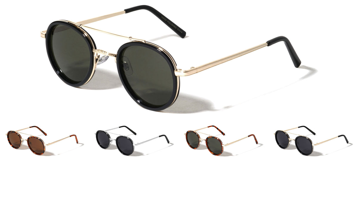 Rounded Aviators Wholesale Bulk Sunglasses