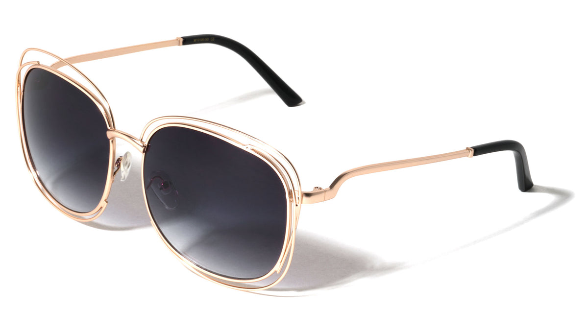 Accent Ring Super Dark Butterfly Wholesale Bulk Sunglasses