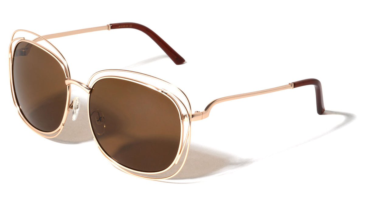 Accent Ring Super Dark Butterfly Wholesale Bulk Sunglasses