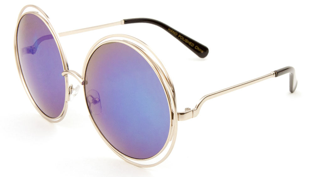 Accent Ring Round Wholesale Bulk Sunglasses