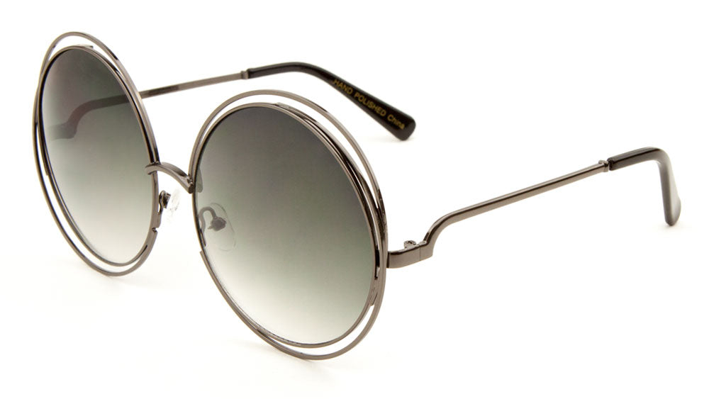 Accent Ring Round Wholesale Bulk Sunglasses