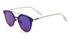 Retro Flat Lens Aviators Sunglasses Wholesale