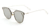 Retro Flat Lens Aviators Sunglasses Wholesale