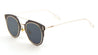 Retro Flat Lens Aviators Sunglasses Wholesale