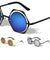 Round Hexagon Accent Color Mirror Wholesale Sunglasses