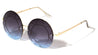Rimless Round Oceanic Color Wholesale Sunglasses