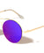 Rimless Round Flat Color Mirror Wholesale Bulk Sunglasses