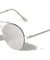 Rimless Round Flat Color Mirror Wholesale Bulk Sunglasses