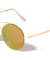 Rimless Round Flat Color Mirror Wholesale Bulk Sunglasses